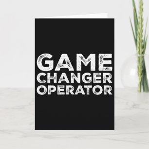 Softll And Sell Game Scorekeeper Changer Operator Card