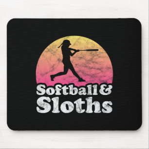 Softll And Sloths Women Or Girls Sloth Mouse Pad