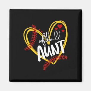 Softll Aunt, Auntie, Softll, Softll Heart  Magnet