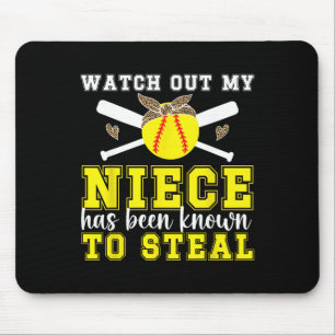 Softll Aunt Funny Aunt Of A Softll Player Aunt Mouse Pad