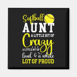 Softll Aunt Proud Aunt Of A Softll Player Aunt Magnet