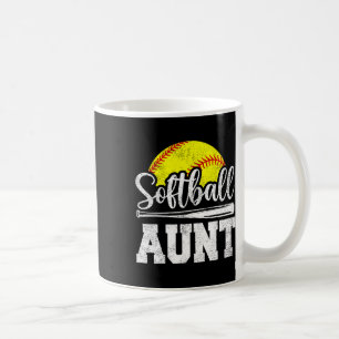 Softll Aunt Softll Player Game Day Mother's Day Gi Coffee Mug