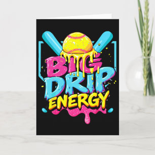 Softll Big Drip Energy Girls Ice Cream Dripping So Card