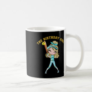 Softll Birthday Girl Daughter Softll Party Blonde Coffee Mug