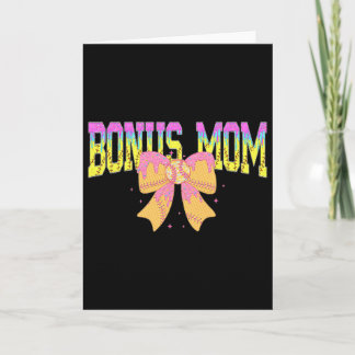 Softll Bonus Mum Ice Cream Drip Game Day Family Ma Card