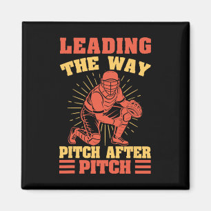 Softll Catcher Leading The Way Pitch After Softll Magnet