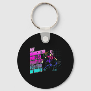 Softll Catcher Proud Parents Funny Saying Fierce P Key Ring