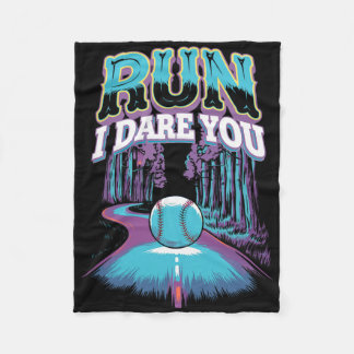 Softll Catcher Run I Dare You Design _1  Fleece Blanket