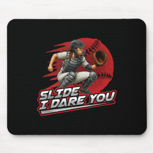 Softll Catcher Slide I Dare You Strong Girl Design Mouse Pad