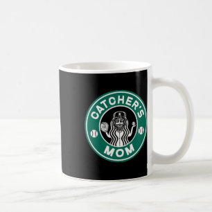 Softll Catcher's Mom For Women Mother Of Softll Ca Coffee Mug