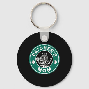 Softll Catcher's Mum For Women Mother Of Softll Ca Key Ring