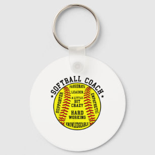Softll Coach Appreciation Softll Coaching Key Ring