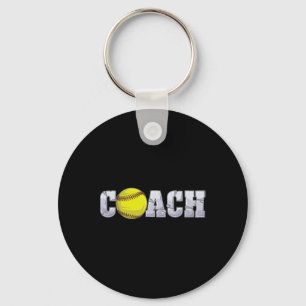 Softll Coach Coaching Istant Coach Softll Team Men Key Ring