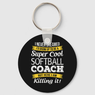 Softll Coach Shirt Thank You Appreciation Funny Gi Key Ring