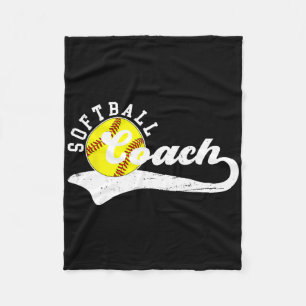 Softll Coach Softll Coaching Best Softll Coach _1  Fleece Blanket