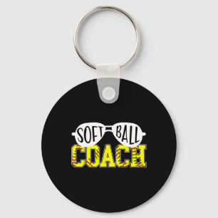 Softll Coach Softll Coaching Funny Softll Coach Key Ring