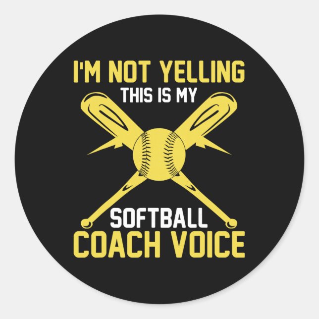 Softll Coaching Voice - Istant Coach Softll  Classic Round Sticker (Front)