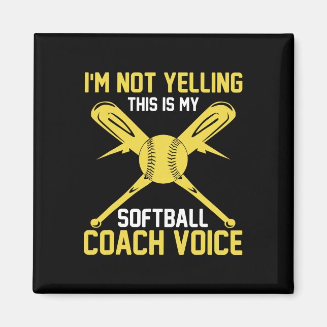 Softll Coaching Voice - Istant Coach Softll  Magnet (Front)