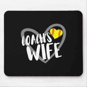 Softll Coach's Wife Mouse Pad