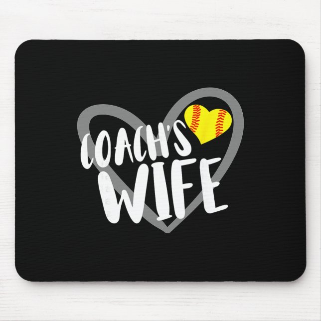 Softll Coach's Wife  Mouse Pad (Front)