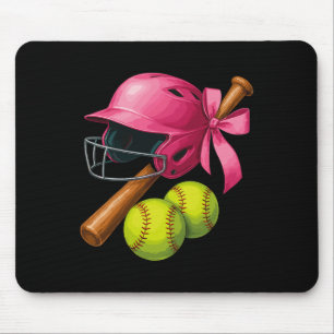 Softll Coquette Bow Funny Coquette Bow Softll Grap Mouse Pad