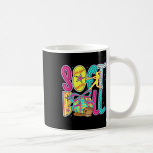 Softll Coquette Bow Game Day Softll Vibes Women Gi Coffee Mug