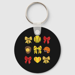 Softll Coquette Bow Softll Mama Softll Mom Mothers Key Ring