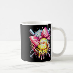 Softll Coquette Bow Softll Mom Drip Home Plate Dri Coffee Mug