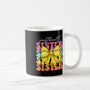 Softll Coquette Bow Softll Mothers Day Softll Sist Coffee Mug