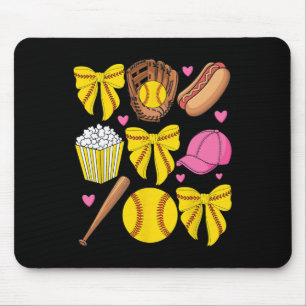 Softll Coquette Bow Softll Mum Mothers Day Women M Mouse Pad