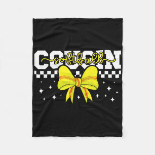 Softll Cousin Coquette Cousin Of A Softll Player C Fleece Blanket