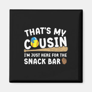 Softll Cousin Funny Cousin Of A Softll Player Cous Magnet