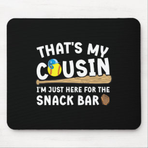 Softll Cousin Funny Cousin Of A Softll Player Cous Mouse Pad