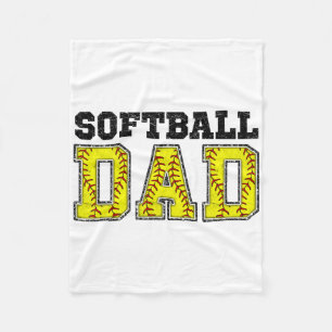 Softll Dad Happy Father's Day Men Wife Daughter Gi Fleece Blanket