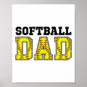 Softll Dad Happy Father's Day Men Wife Daughter Gi Poster