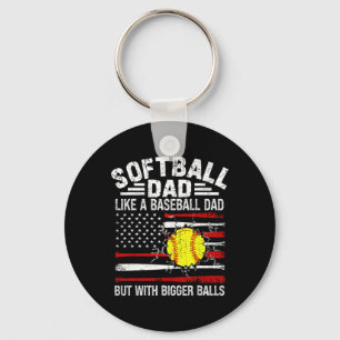 Softll Dad Like A Sell Dad American Flag Fathers D Key Ring
