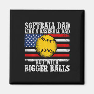 Softll Dad Like A Sell Dad But With Bigger Retro Magnet