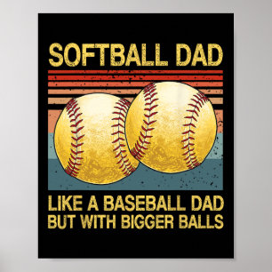 Softll Dad Like Sell Dad Funny Dad Fathers Day Men Poster