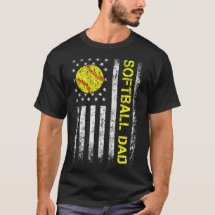 Softll Dad Shirt Mens Daddy Sport Lover American F