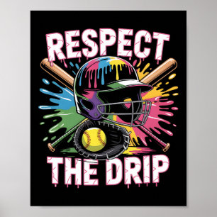 Softll Drip Girls Ice Cream Respect The Drip Softl Poster