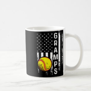 Softll Gramps American Flag Vintage Christmas Xmas Coffee Mug