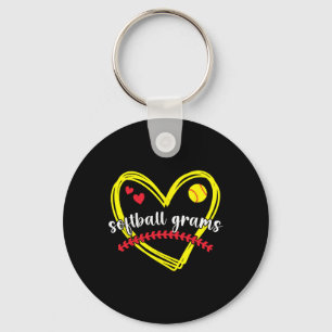 Softll Grams Heart Grandma Grams Of A Softll Playe Key Ring