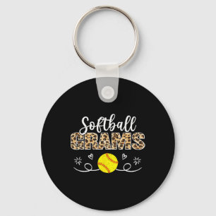 Softll Grams Leopard Funny Softll Player Key Ring