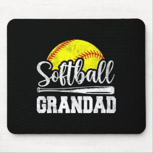 Softll Grandad Softll Player Game Day Father&#; s Mouse Pad