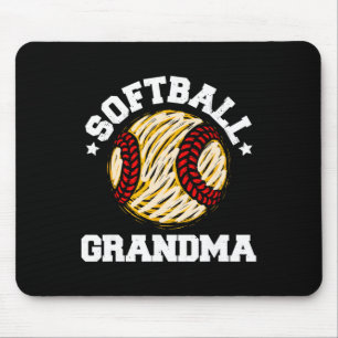 Softll Grandma Distressed Vintage Funny Grandma Ga Mouse Pad