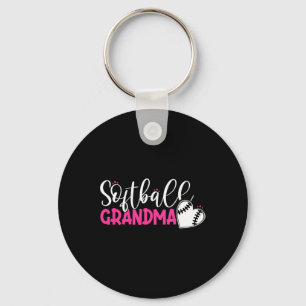 Softll Grandma Funny Softll Player Novelty Gifts Key Ring