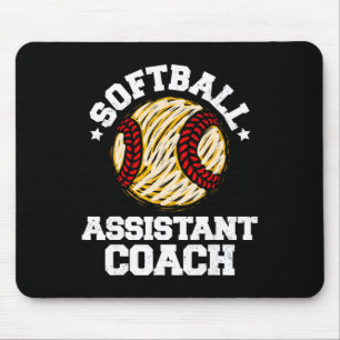 Softll Istant Coach Distressed Vintage Funny Gamed Mouse Pad