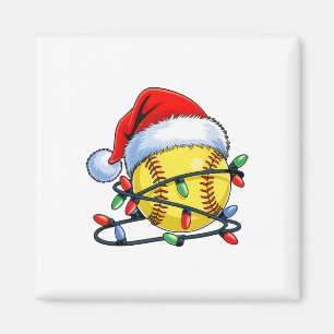 Softll Ll Santa Hat Xmas Funny Christmas Softll Lo Magnet