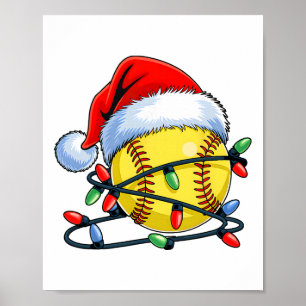Softll Ll Santa Hat Xmas Funny Christmas Softll Lo Poster
