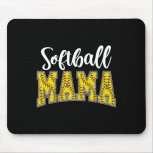 Softll Mama Softll Mum Mothers Day Women Proud Ret Mouse Pad